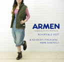 ■【2F-10000145】ARMEN(アーメン) ポリエステル キルティング リバーシブルベスト・NAM9984-0341202【レディース】【楽ギフ_包装】//店内全品ポイント10倍！【送料無料】ARMEN(アーメン) ポリエステル キルティング リバーシブルベスト・NAM9984【レディース】