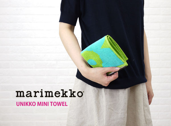 ■【10024215】marimekko(マリメッコ) EKOPUUVILLA unikkoミニタオル・5263163837-0061201【m2】【レディース】//