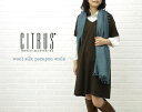 CITRUS(シトラス) ウール シルク ポンポンストール・CI-C12303-0071202【レディース】【楽ギフ_包装】