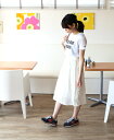 【シンクナチュラル think natural】レース リブ切替 膝丈 ギャザースカート・TH151701-1261501【mizuiro-ind ミズイロインド】【Midi Umi ミディウミ】【レディース】【◎】