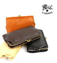 【イルビゾンテ IL BISONTE】レザー がま口 長財布・5482305195-0062001【メンズ】【レディース】【1F】【小物】