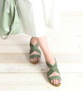 【30%OFF】【ガイモ GAIMO】スエード エスパドリーユ ウェッジソールサンダル クロスサンダル NUNCA・NUNC-AN-0241701【レディース】【JP】