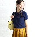 【ラコステ LACOSTE】コットン混 スリムフィット 半袖 ポロシャツ STRETCH MINI PIQUE・PF4897L-0241801【レディース】【◎】