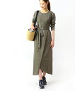 【リタジーンズトウキョウ RITA JEANS TOKYO】コットン クルーネック 長袖 ラップ風 ロングワンピース カットソーワンピース OVERLAP LS DRESS・RT19FWOP-01-4151902【レディース】【last_1】