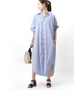 【ザ シンゾーン THE SHINZONE】コットン ストライプ シャツワンピース WINDY SHIRT DRESS ウィンディーシャツドレス・20SMSOP65-ITK-4432001【レディース】【■■】【クーポン対象外】【ITK】