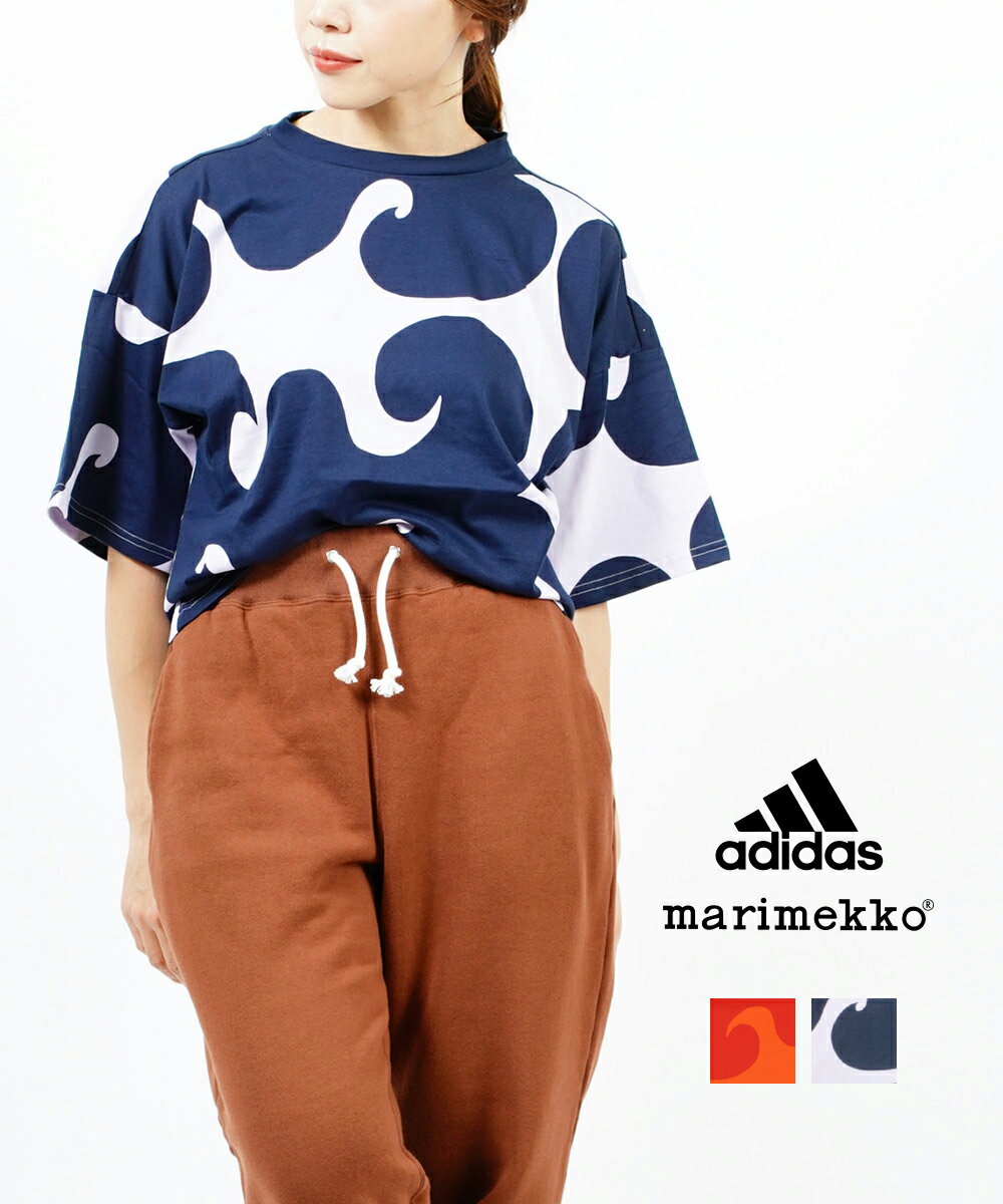 (アディダス adidas)×marimekko マリメッコ 半袖 Tシャツ カットソー W MMK FI TEE・VZ135-0122202(メール便可能商品)[M便 5/5](レディース)(クーポン対象外)