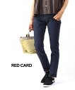 【レッドカード RED CARD】コットンストレッチデニム スリムテーパード デニムパンツ ジーンズ アニバーサリー Anniversary・61403-2941902【レディース】【◎】