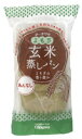 オーサワのよもぎ玄米蒸しパン(あんなし) 3個 オーサワジャパン