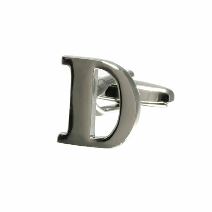 【メール便可5】アルファベットD イニシャル ※バラ売りカフスボタン cufflinks …...:blitz-style:10042871