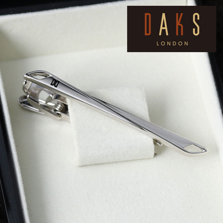 ネクタイピン DAKS LONDON ダックス タイピン タイバー メンズ 紳士用 アクセサリー ビジネス フォーマル 結婚式 DT3015 [ 専用ボックス ギフト プレゼント ブランド お祝い返し ] 就職祝い 男性 卒業式 入学式 彼氏 誕生日