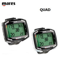 【日本全国送料無料!ディスプレイプロテクタープレゼント!】mares(マレス) クアッド QUAD ダイビングコンピューター ※返品・交換不可商品です。の画像