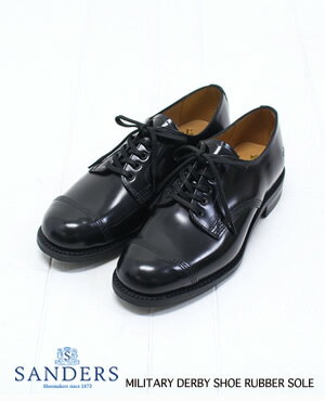 【楽天市場】・SANDERS サンダース MILITARY DERBY SHOES RUBBER SOLE ミリタリーダービーシューズラバー