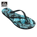 REEF リーフ REEF SEASIDE PRINTS レディース ミントリーブス 5-8インチ CI5252