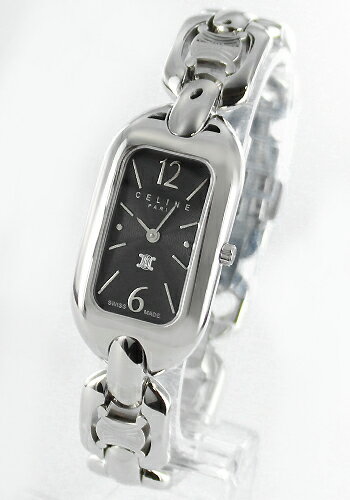 セリーヌ チェーンブラゾン ブラック レディース C71111000【腕時計】【時計】