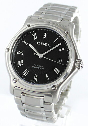 エベル 1911 クロノメーター オートマチック ブラック ローマン メンズ 1215669【腕時計】【時計】【エベル】【1215669】【EBEL】【腕時計】【新品】