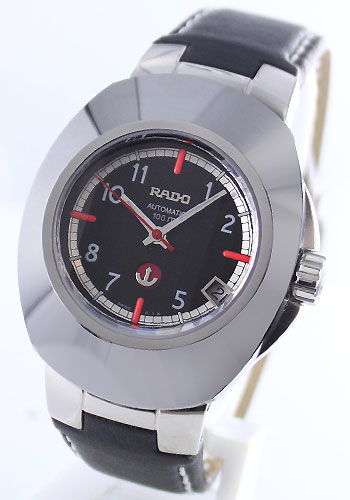 ラドー ダイヤスター オートマチック レザー ブラック メンズ R12636155【腕時計】【時計】