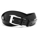 ブルガリ ベルト メンズ エリプス ブラック 23384 BVLGARI