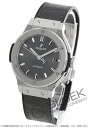 ウブロ クラシック フュージョン チタニウム アリゲーターレザー 腕時計 ユニセックス HUBLOT 565.NX.7071.LR