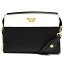 プラダ PRADA ショルダーバッグ サフィアーノ シティ SAFFIANO CITY C ブラック&ビアンコホワイト 1BH043 2EVU F0967 レディース