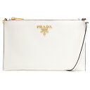 プラダ クラッチバッグ/ショルダーバッグ バッグ レディース サフィアーノ ビアンコホワイト 1NH004 PN9 F0009 PRADA