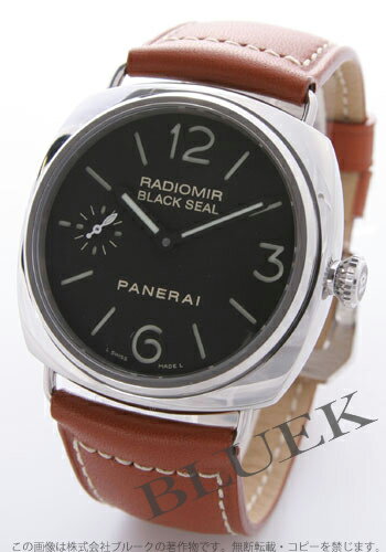 パネライ ラジオミール ブラックシール 45mm 手巻き レザー ブラック メンズ PAM00183【腕時計】【時計】【パネライ】【PAM00183】【PANERAI RADIOMIR BLACKSEAL】【腕時計】【新品】
