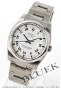ロレックス Ref.114200 エアキング ホワイト ローマン メンズ【腕時計】【時計】