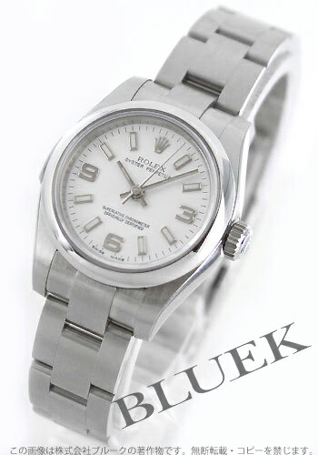 ロレックス Ref.176200 オイスターパーペチュアル ホワイト アラビア レディース【腕時計】【時計】