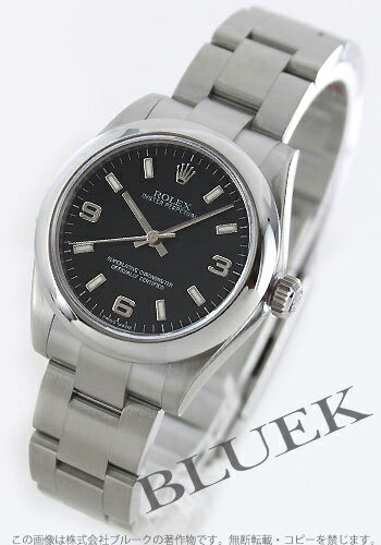 ロレックス Ref.177200 オイスターパーペチュアル ブラック アラビア ボーイズ【腕時計】【時計】