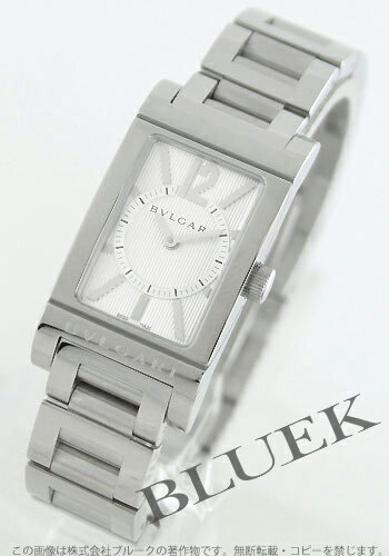 　【5年保証付】ブルガリ レッタンゴロ シルバータペストリー レディース RT39C6LSS