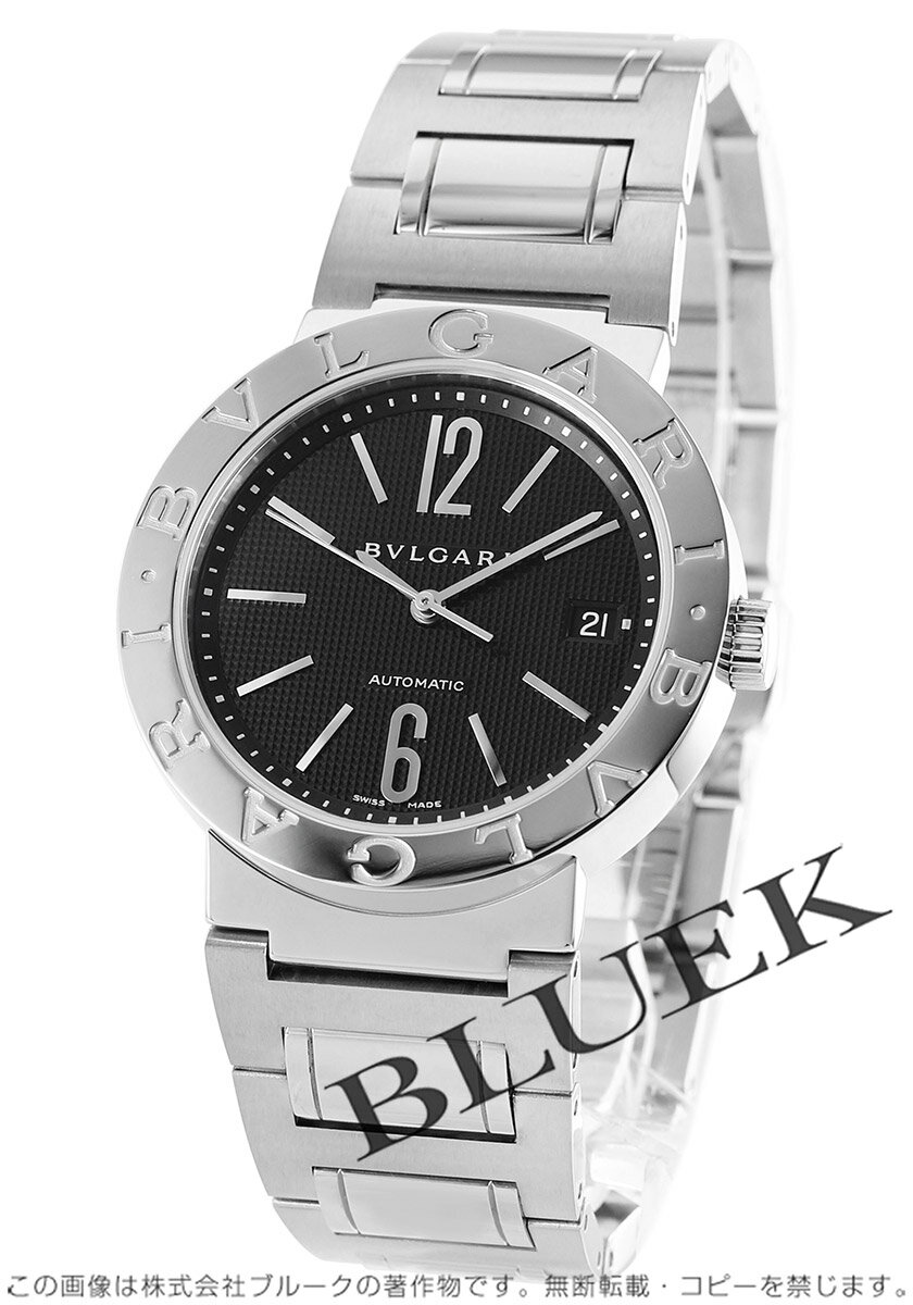 【5年保証付】ブルガリブルガリ オートマチック ブラック メンズ BB38BSSD【腕時計】【時計】