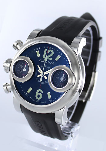 【5年保証付】グラハム ソードフィッシュ レフトハンド オートマチック ラバー ブラック メンズ 2SWAS.B02A.K06B【腕時計】【時計】