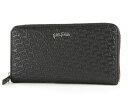 【08年春夏新作!】フォリフォリ ロゴマニア 長財布 ブラック WA7P045WK