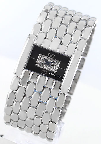 【5年保証付】ショーメ ケイシス XL ダイヤモンド ブラック レディース 099400-045【腕時計】【時計】