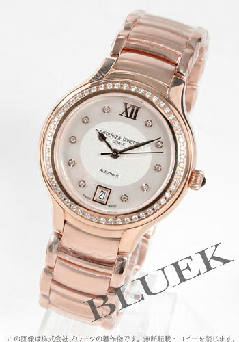 即出荷OK 在庫わずか!【5年保証付】フレデリックコンスタント ディライト クラシック オートマチック ダイヤモンド RGPホワイトシェル ボーイズ 303WHD4ERD4B【あす楽対応】