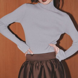 【即納】TODAYFUL <strong>トゥデイフル</strong> LIFE's ライフズ2023 winter prefallコレクション Flarecuffs Rib Knit フレアカフスリブ<strong>ニット</strong> タートル<strong>ニット</strong> 12320507【2023AW新作】【あす楽】