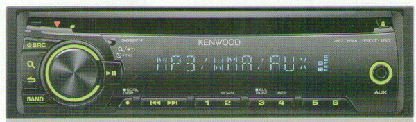 【1DINデッキ】KENWOOD（ケンウッド）　RDT-161　【500】