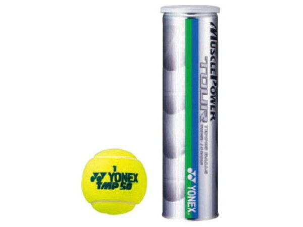 【テニスボール】YONEX（ヨネックス）硬式用 マッスルパワーツアー1缶(4個入り)TMP50T【750】