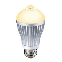 【特価】ムサシ RITEX ライテックス 人センサー付 LED電球 40型 電球色相当 E26口金 S-LED40L
