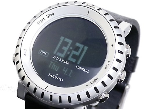 数量限定　SUUNTO スント　腕時計　SS014280010 アウトドアウォッチ Core BLACK　LEATHER　アルミニウム 　 [並行輸入品] 【62】