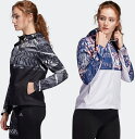 【レディースランニングウエア】ADIDAS(アディダス)OWN THE RUN CITY CLASH WIND JACKET(ウインドジャケット)FYT23【350】