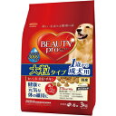 送料込価格【日本ペット】ビューティープロ ドッグ 成犬用 1歳から 大粒タイプ 3kgx4個(ケース販売)