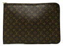 【バッグ】LOUIS VUITTON ルイ ヴィトン モノグラム ポッシュ ドキュマン ブリーフケース 書類ケース M53456【中古】【u】【Blumin 楽天市場店】