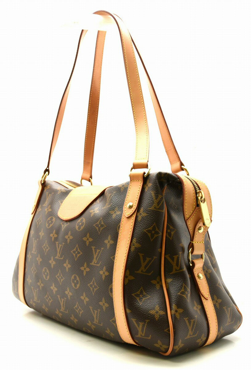 【バッグ】LOUIS VUITTON ルイ ヴィトン モノグラム ストレーザPM ショルダーバッグ トートバッグ ショルダートート M51186 【中古】【u】