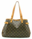 【バッグ】LOUIS VUITTON ルイ ヴィトン モノグラム バティニョール オリゾンタル トートバッグ ショルダーバッグ ショルダートート M51154 【中古】【k】