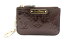 【財布】LOUIS VUITTON ルイ ヴィトン モノグラムヴェルニ ポシェット クレNM コインケース 小銭入れ キーリング付 アマラント M93557 【中古】【k】