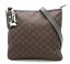 【バッグ】GUCCI グッチ GGキャンバス ショルダーバッグ 斜め掛けショルダー キャンバス レザー 茶 ブラウン シルバー金具 268620 002058 【中古】【k】