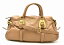 【バッグ】PRADA プラダ トートバッグ ハンドバッグ 2WAY ショルダーバッグ 斜め掛け レザー ベージュ BN1903 【中古】【k】