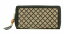 【財布】GUCCI グッチ ディアマンテ キャンバス ラウンドファスナー 長財布 レザー バンブータッセル ベージュ ダークグリーン ブラック 黒 224253 2149 【中古】【k】