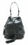【バッグ】PRADA プラダ ハンドバッグ 2WAY タッセル 巾着 ショルダーバッグ カーフスキン 黒 ブラック シルバー金具 国内ブティック購入品 BN2785 【中古】【k】
