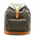 【バッグ】LOUIS VUITTON ルイ ヴィトン モノグラム モンスリGM リュック リュックサック ショルダーバッグ バッグパック M51135 【中古】【k】